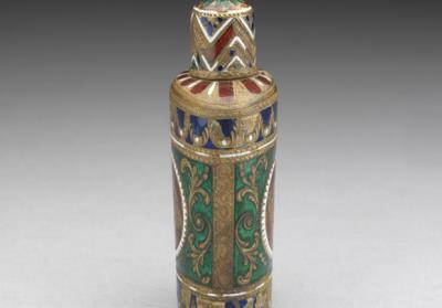 图片[3]-Transparent-enamel snuff bottle. Later half of the 18th century, Europe-China Archive